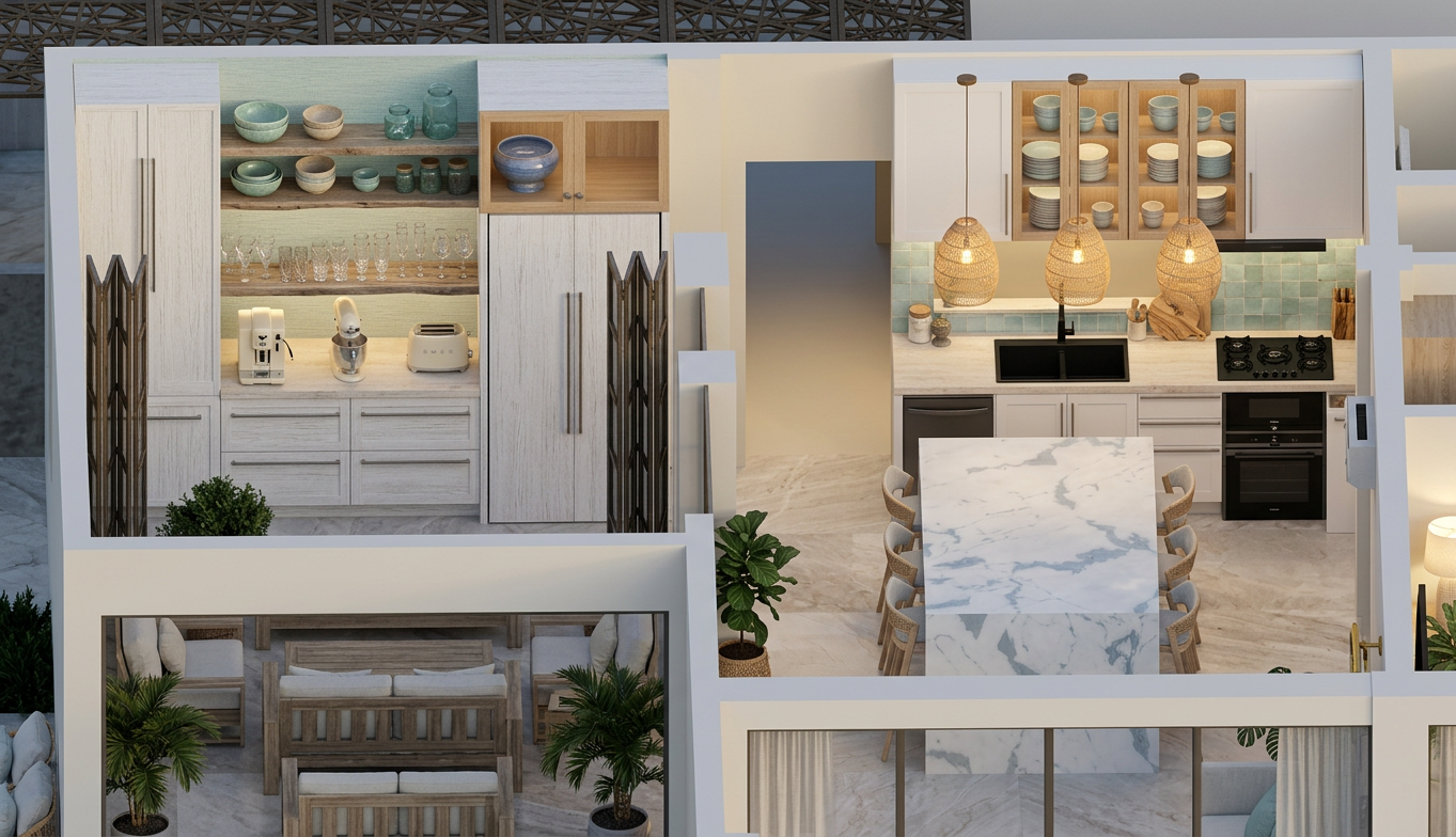 Beach House Kitchen