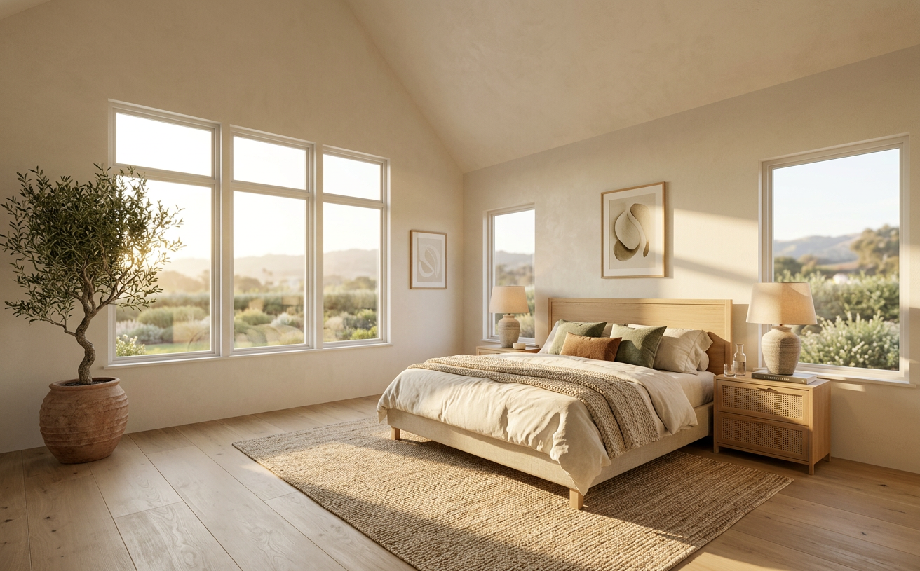 California Casual Primary Bedroom Suite