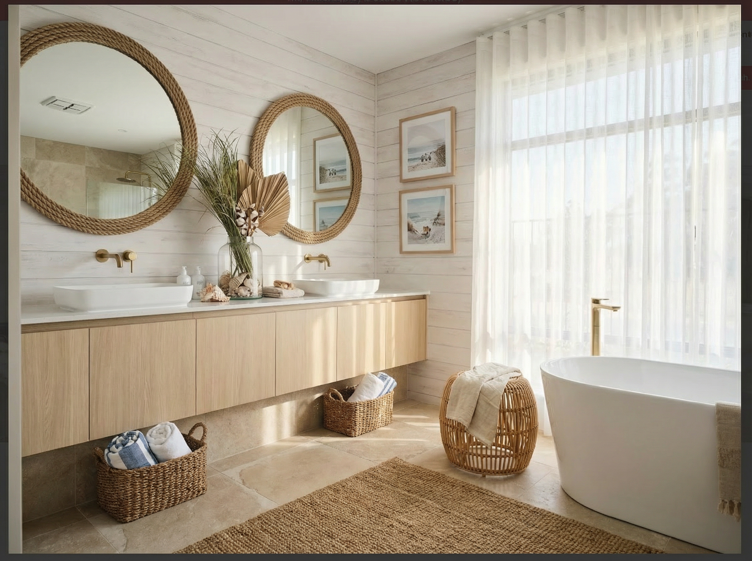 Coastal Bathroom