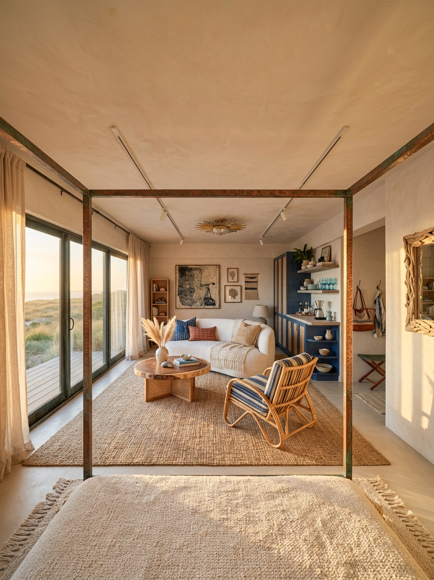 Coastal Bohemian Interior Design