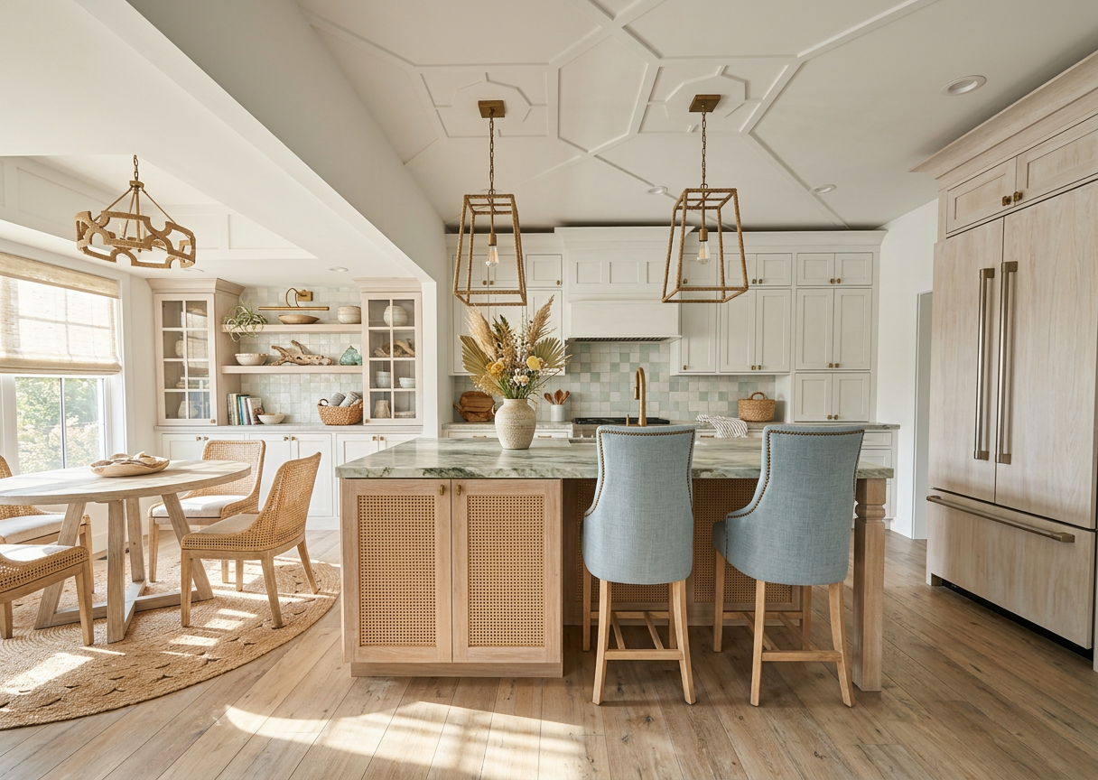 Coastal Bohemian Kitchen