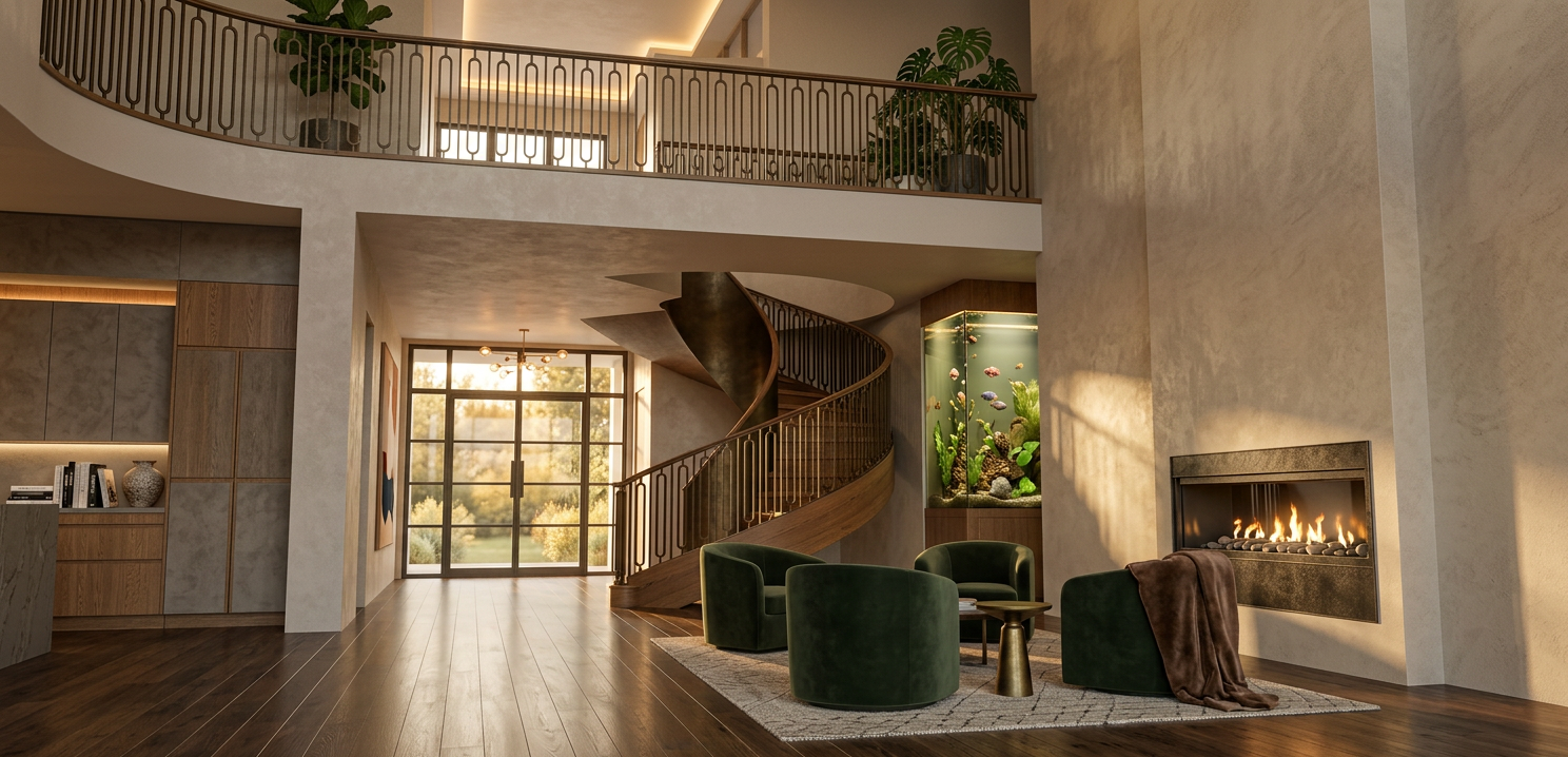 Contemporary Family Room