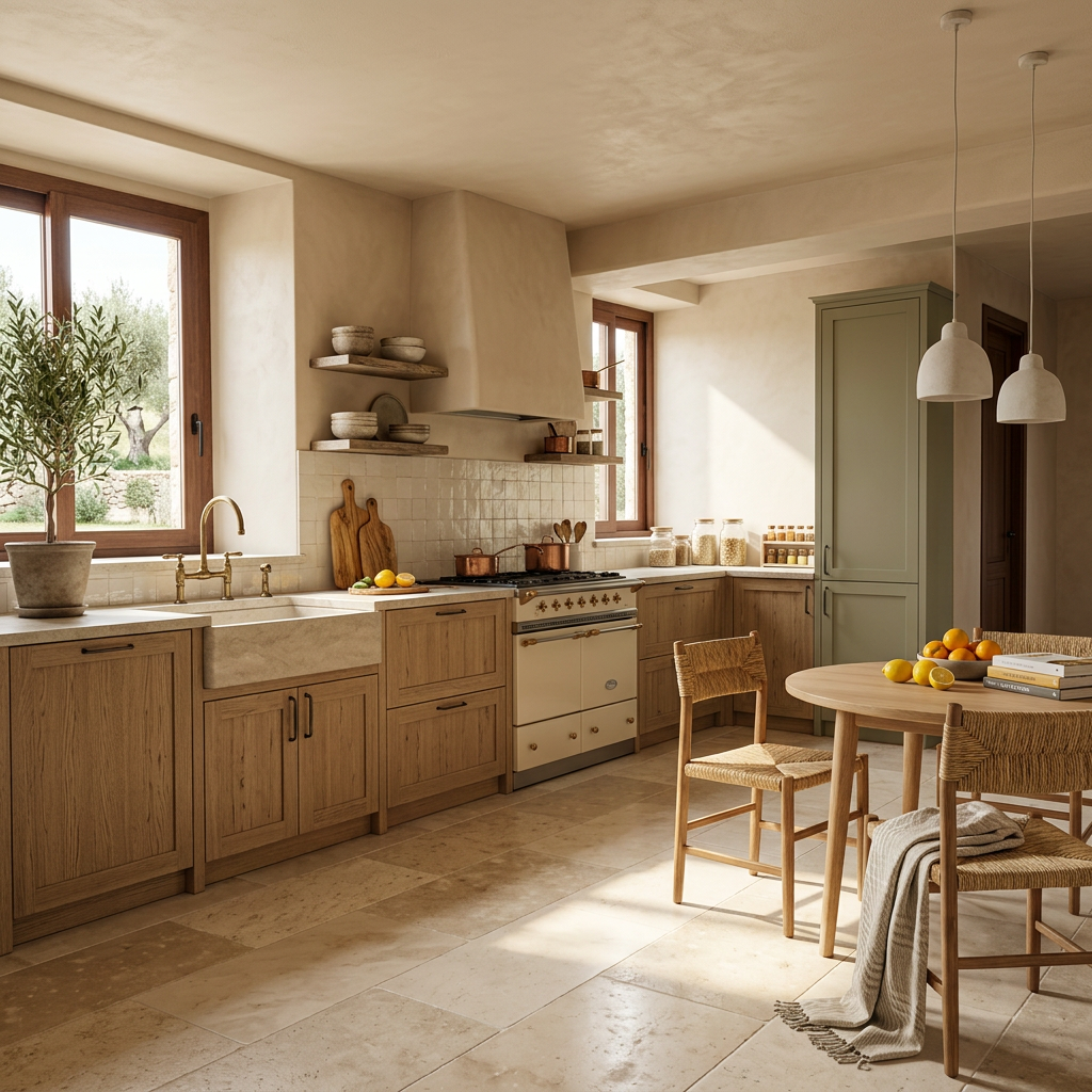 Contemporary Mediterranean Interior Design