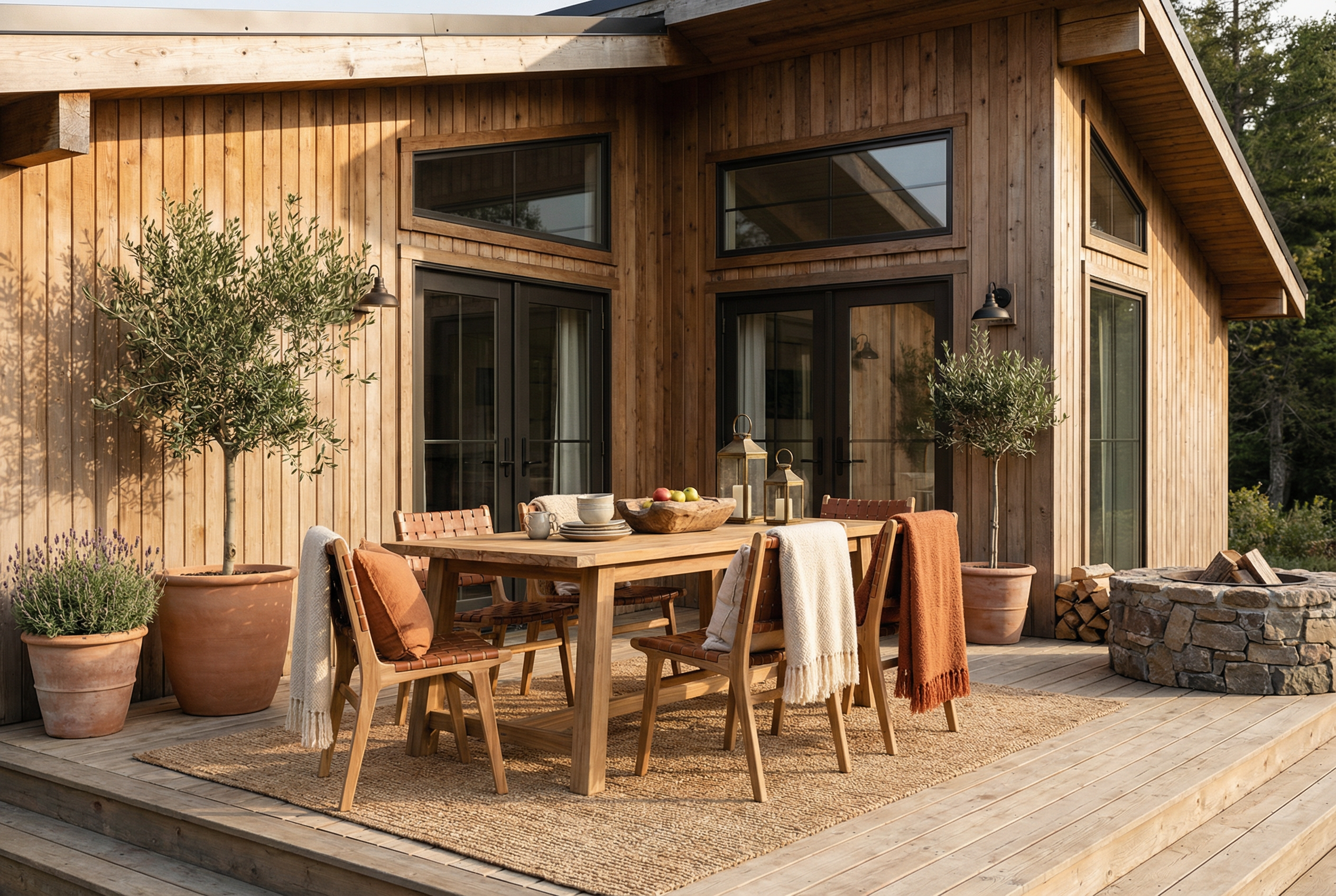 Contemporary Rustic Interior Design