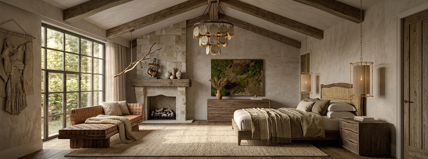 Int Contemporary Rustic Interior Design
