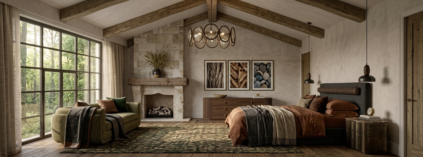 Contemporary Rustic Interior Design