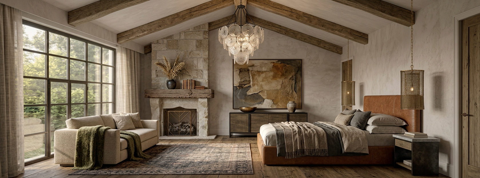 Contemporary Rustic Interior Design