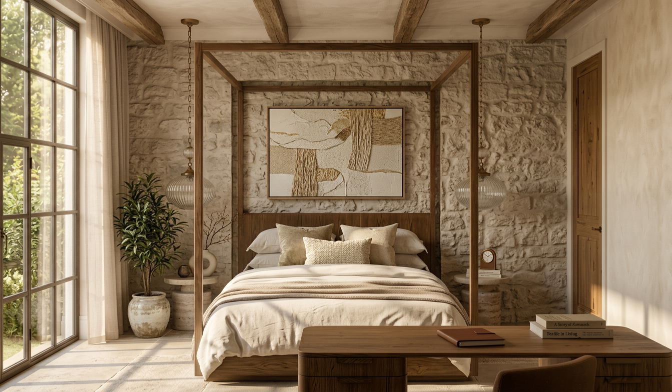 Int Contemporary Rustic Interior Design
