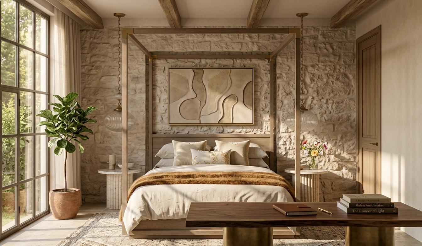 Int Contemporary Rustic Interior Design