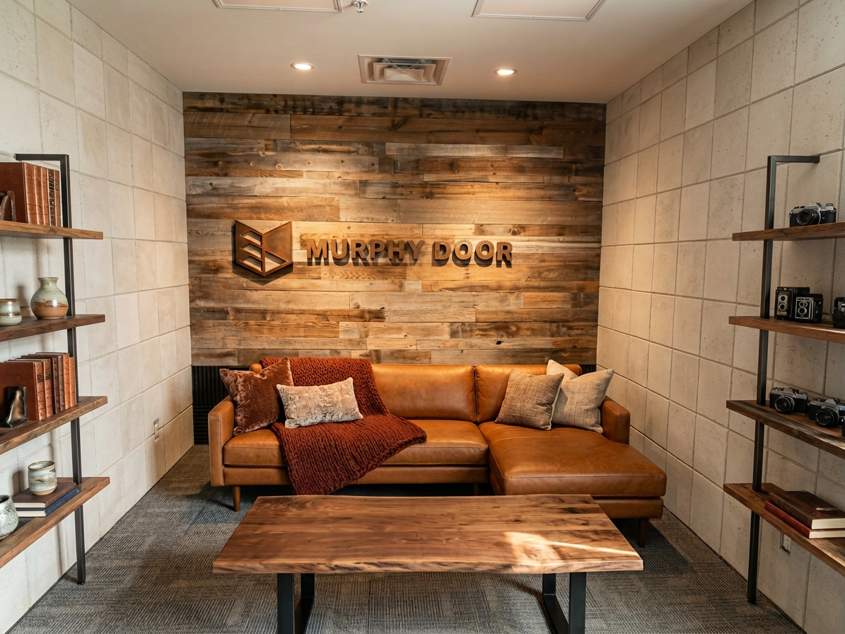 Contemporary Rustic Lounge