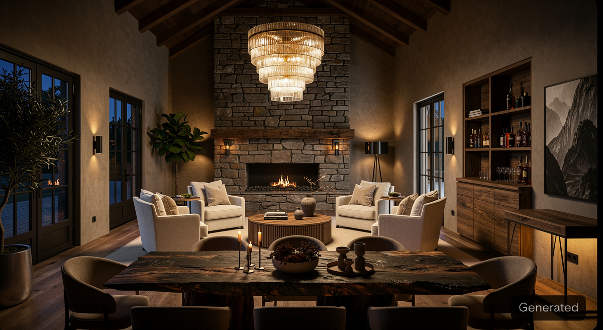 Contemporary Rustic Interior Design