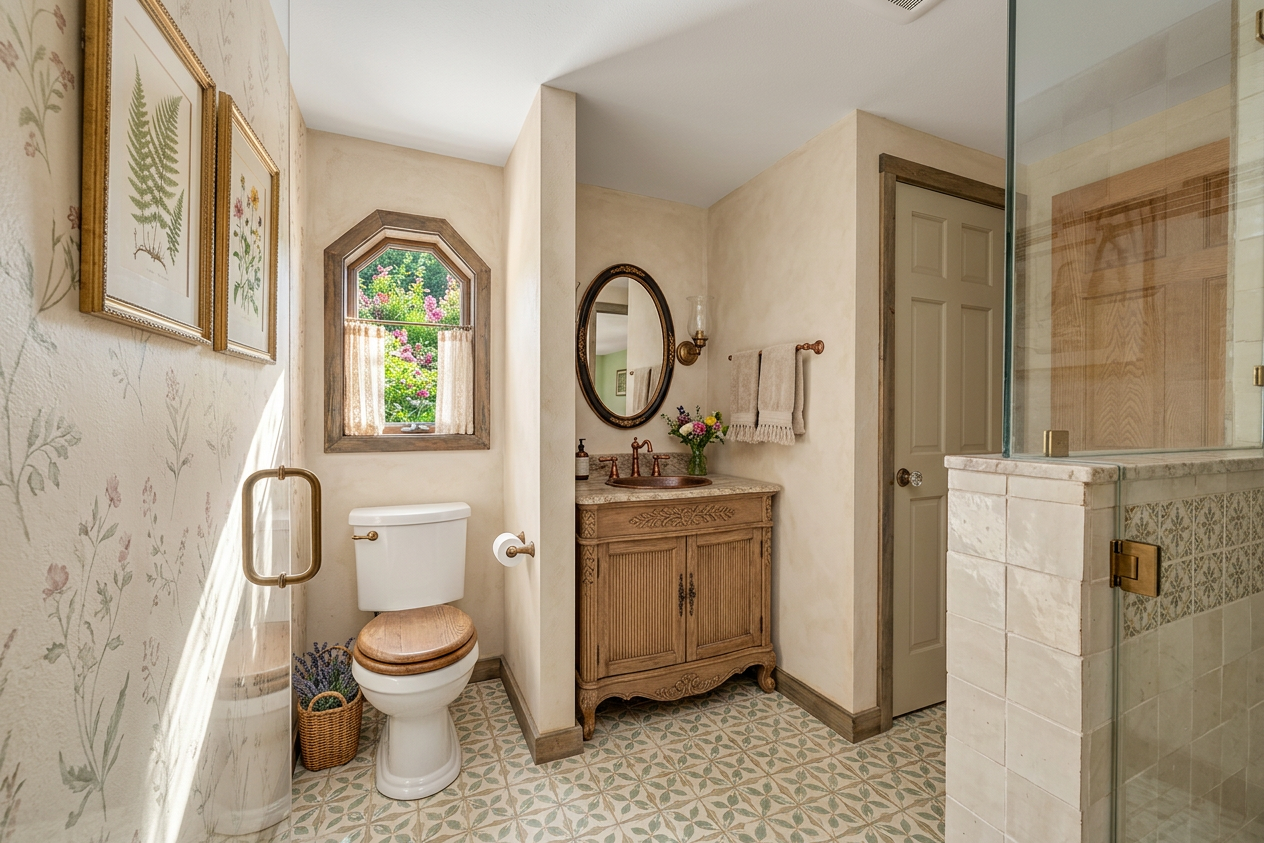 Cottagecore Bathroom