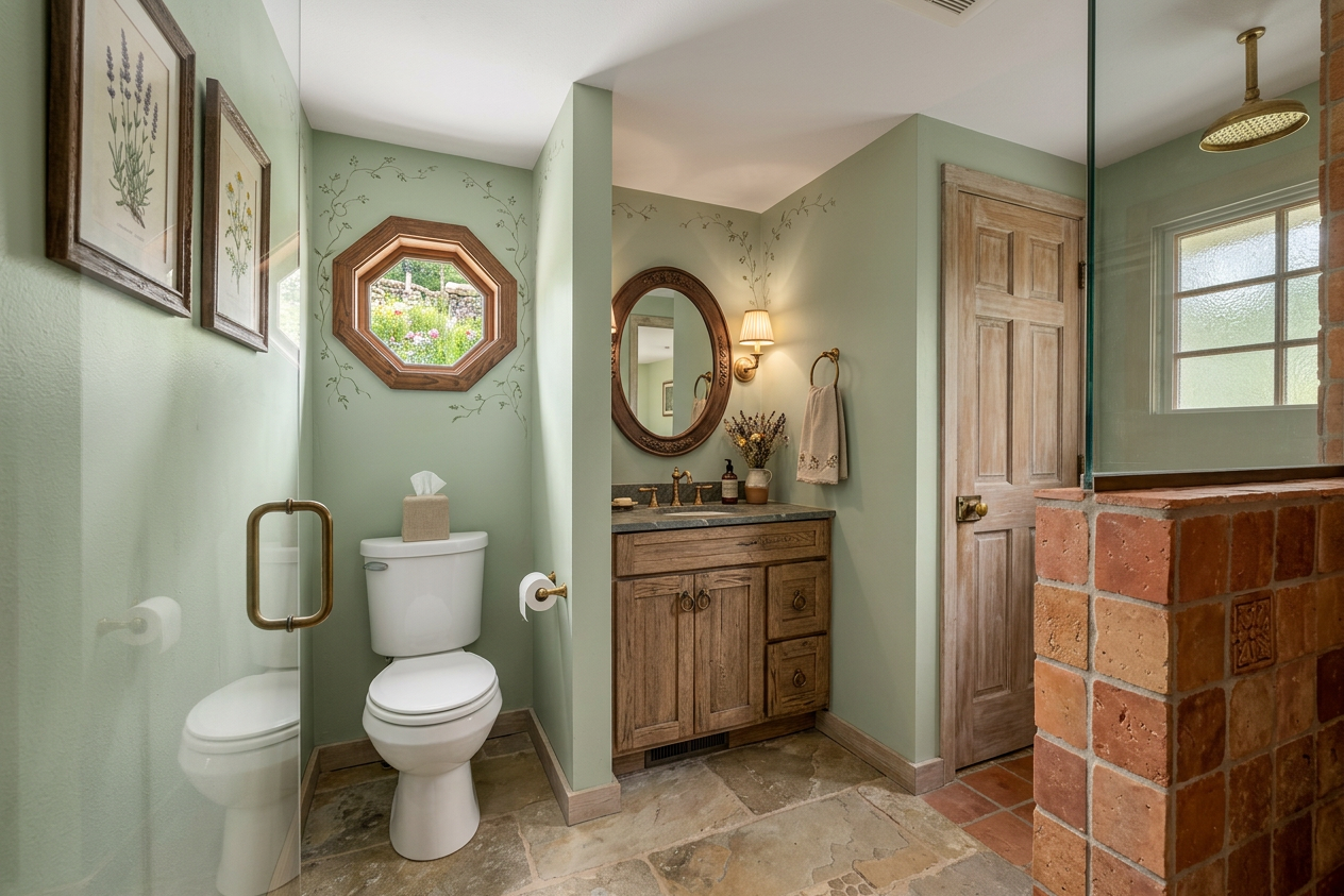 Cottagecore Bathroom