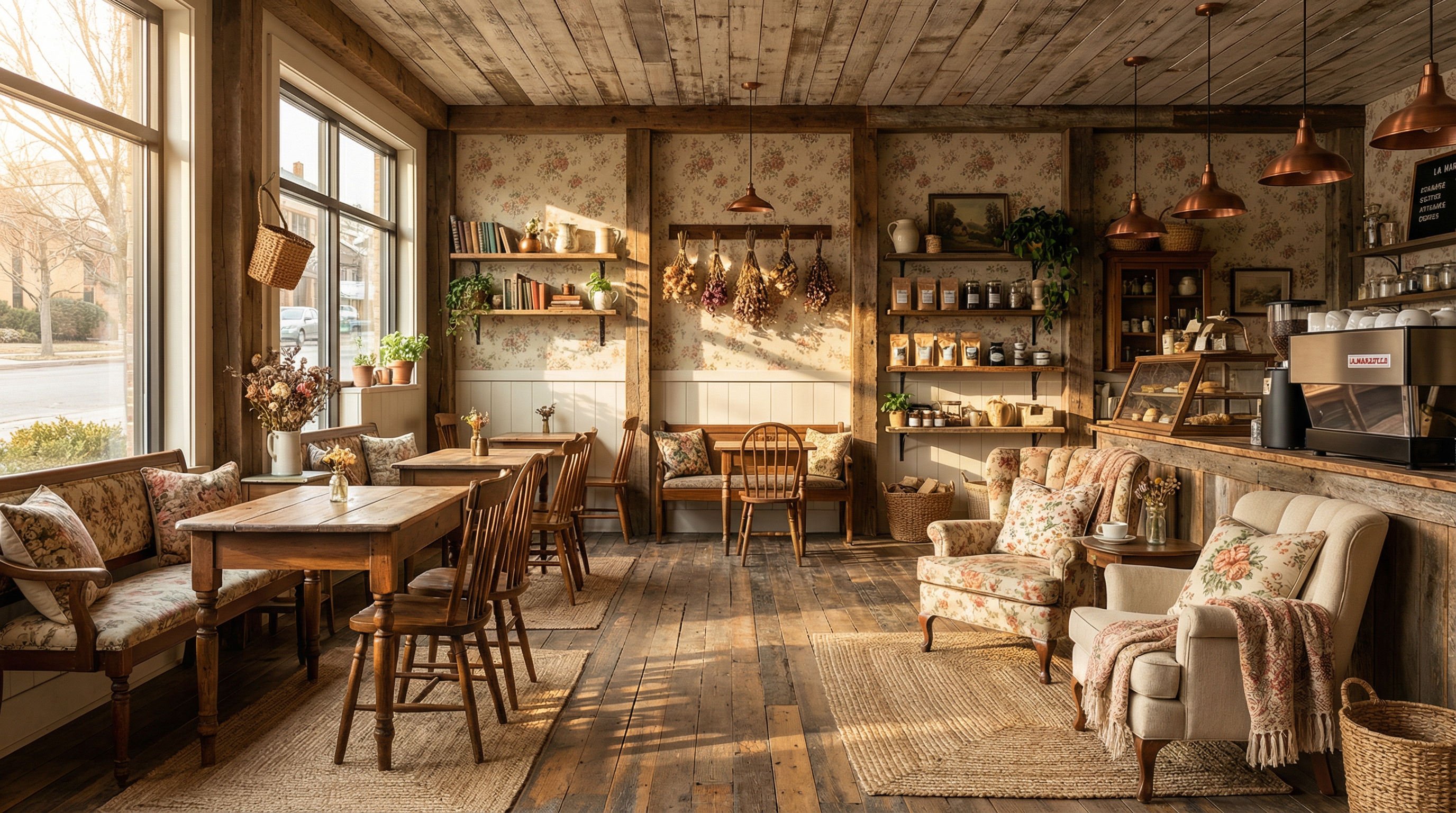 Cottagecore Coffee Shop