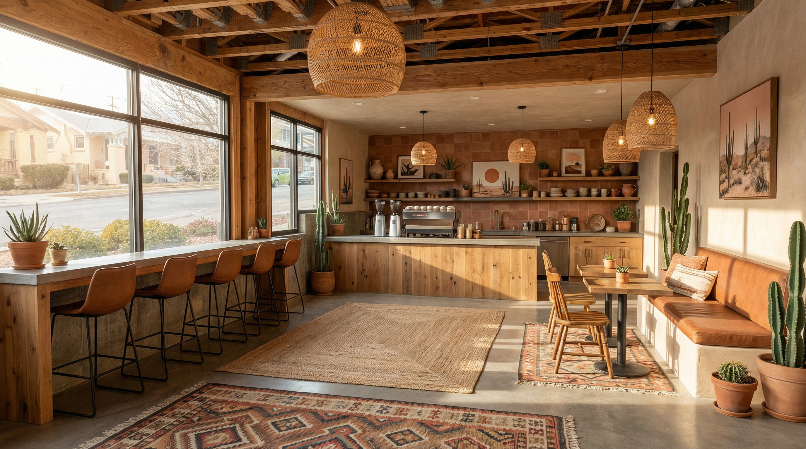 Desert Modern Coffee Shop