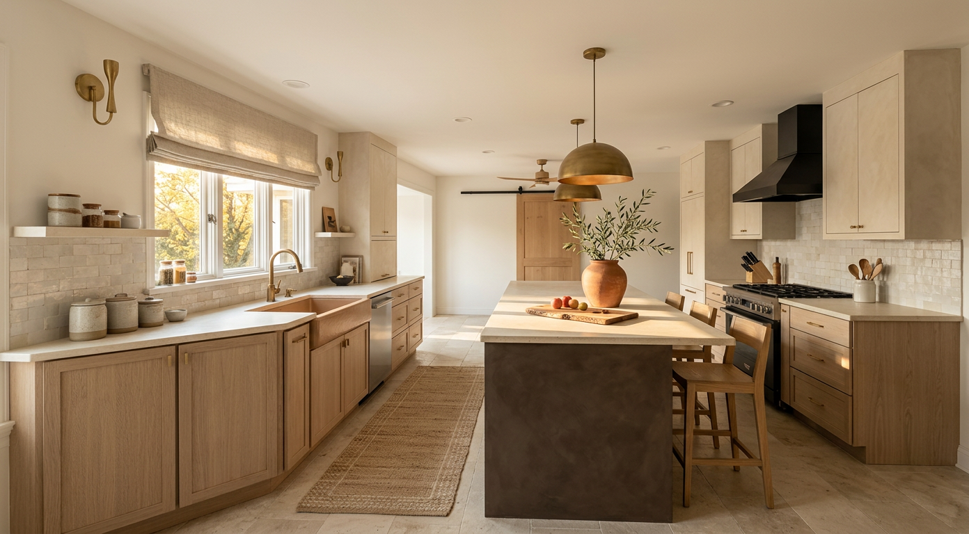 Earthy Minimalism Interior Design