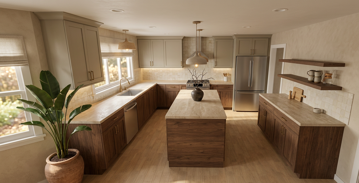 Earthy Minimalism Interior Design