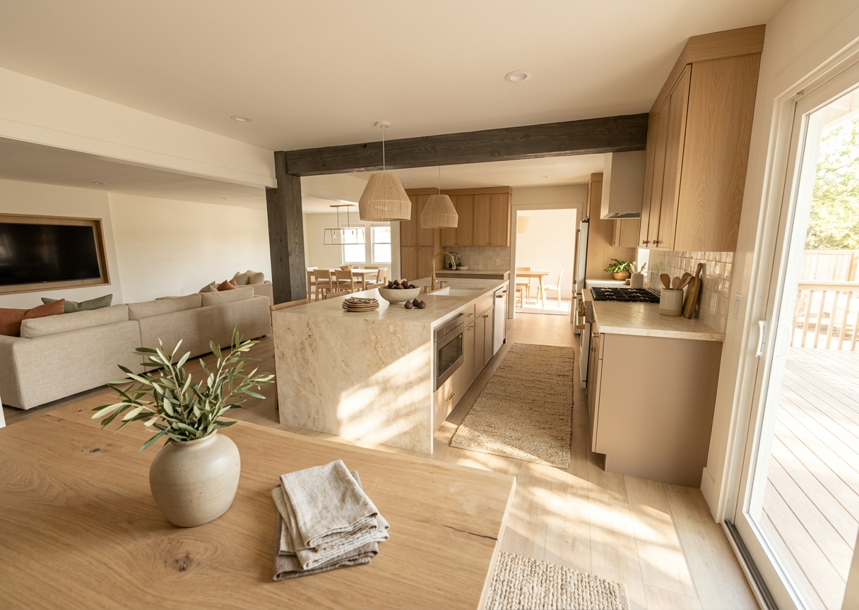 Earthy Minimalism Interior Design
