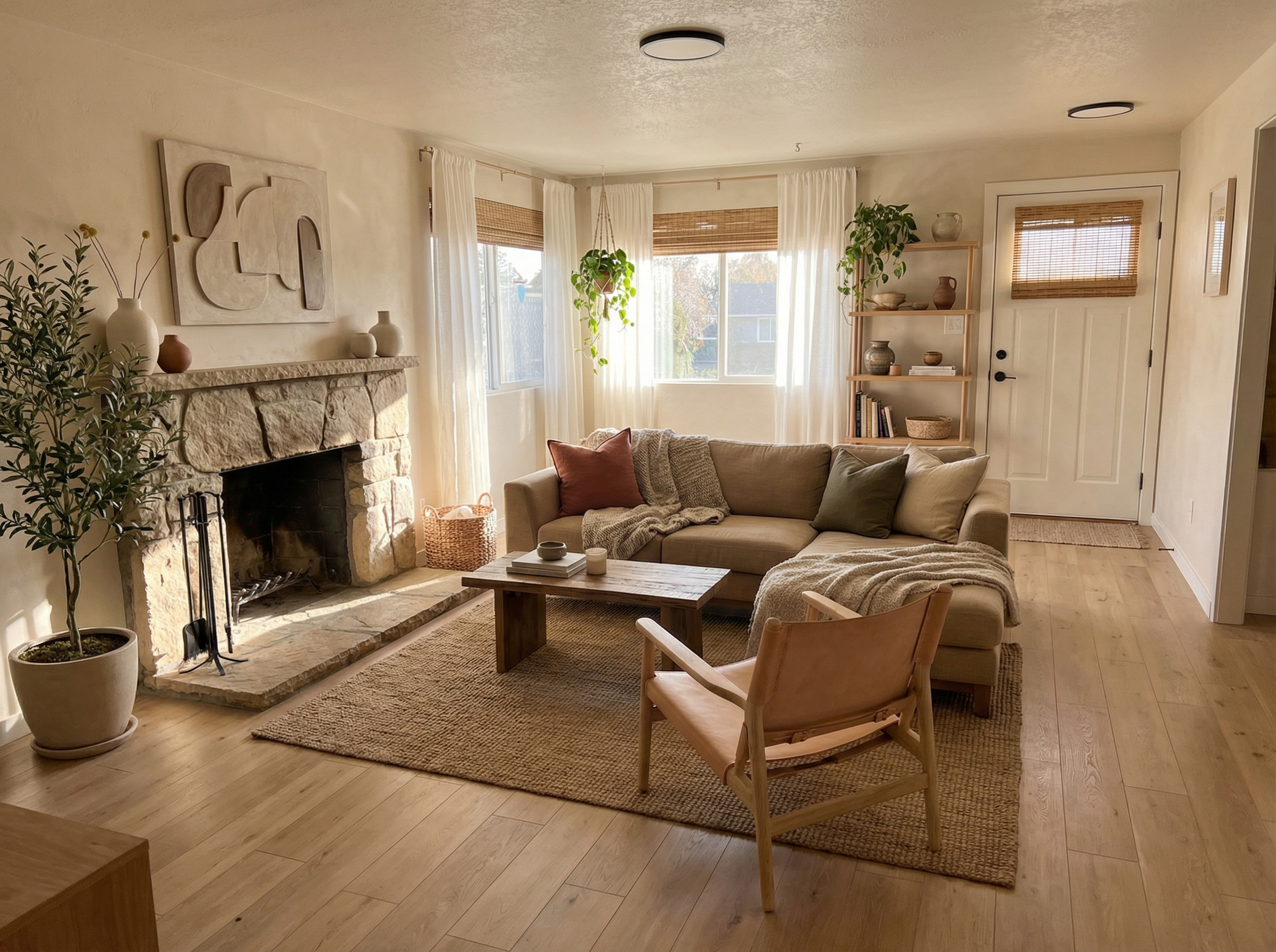 Earthy Minimalism Interior Design