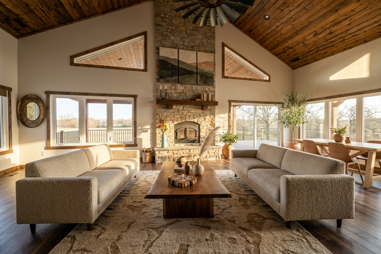 Earthy Minimalism Interior Design