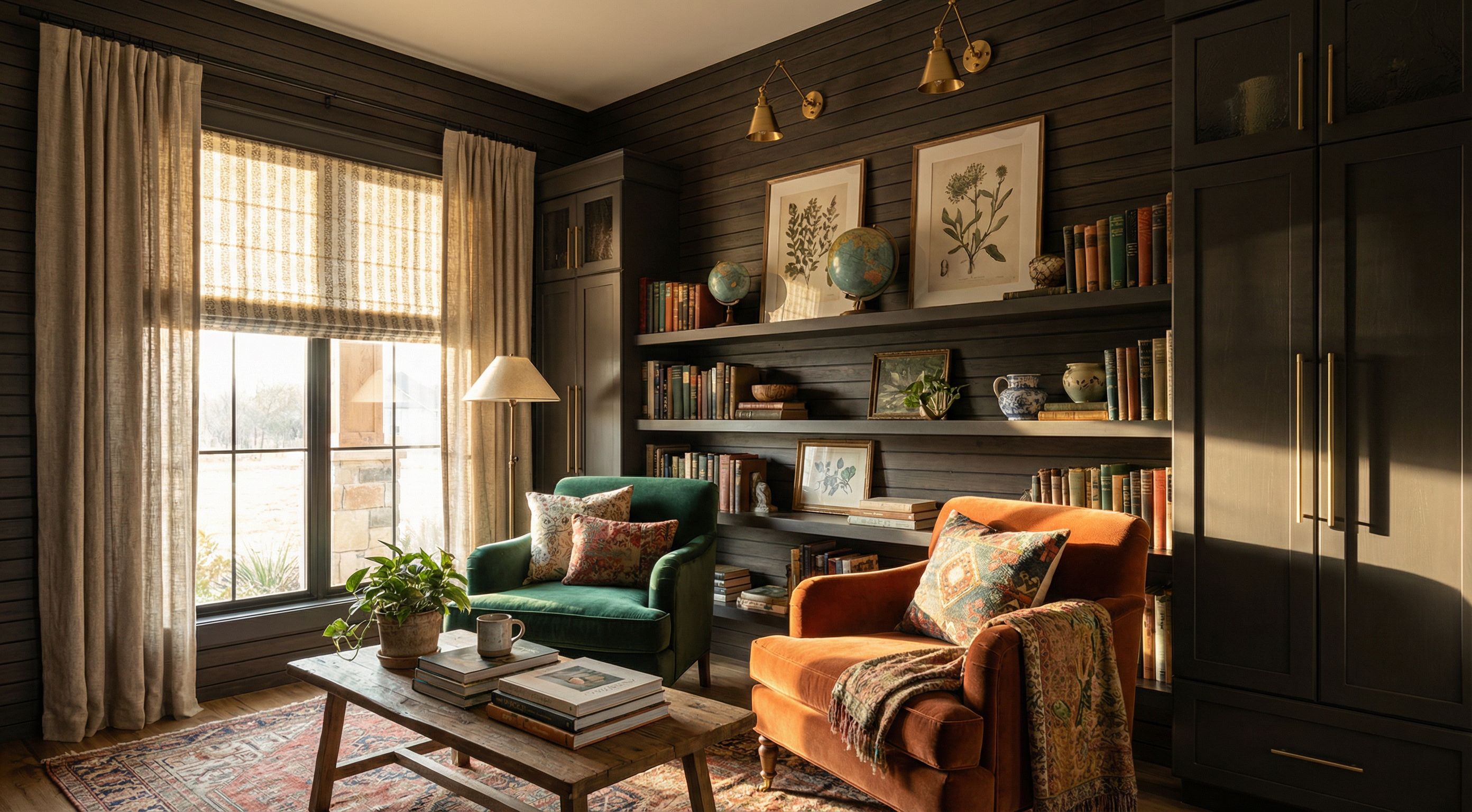 Eclectic Sitting Room