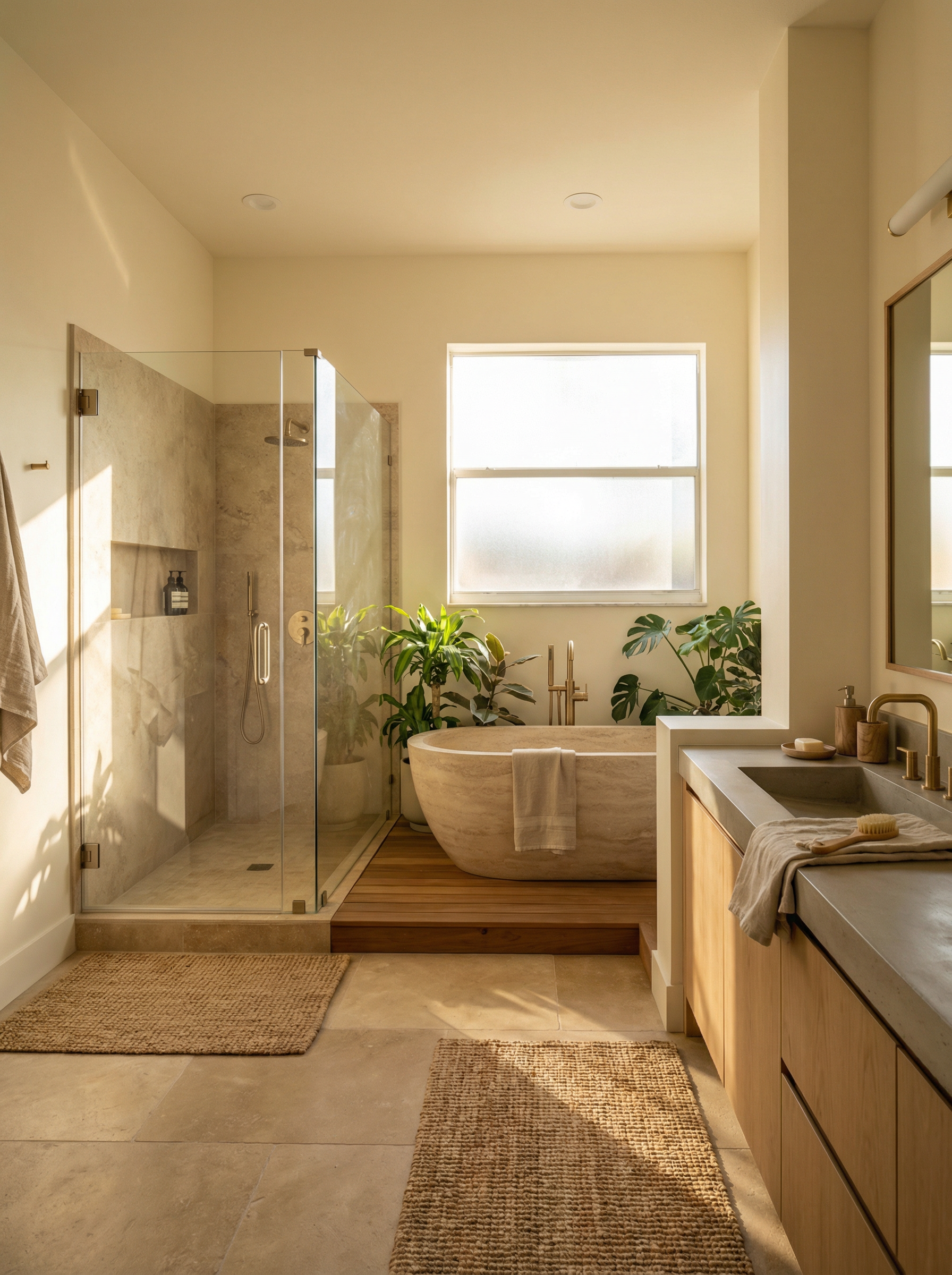 Eco Minimalist Bathroom