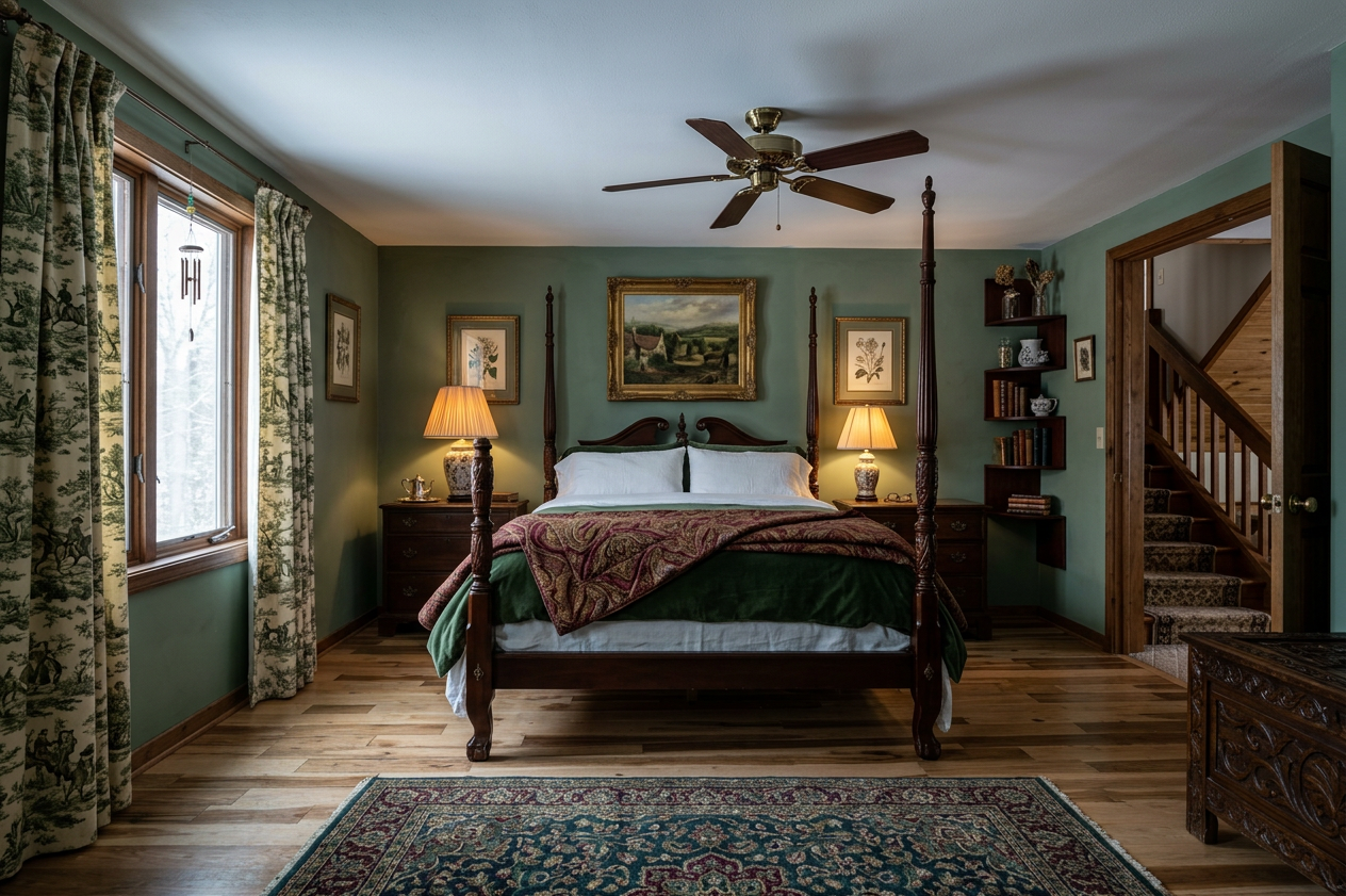 English Country Primary Bedroom Suite