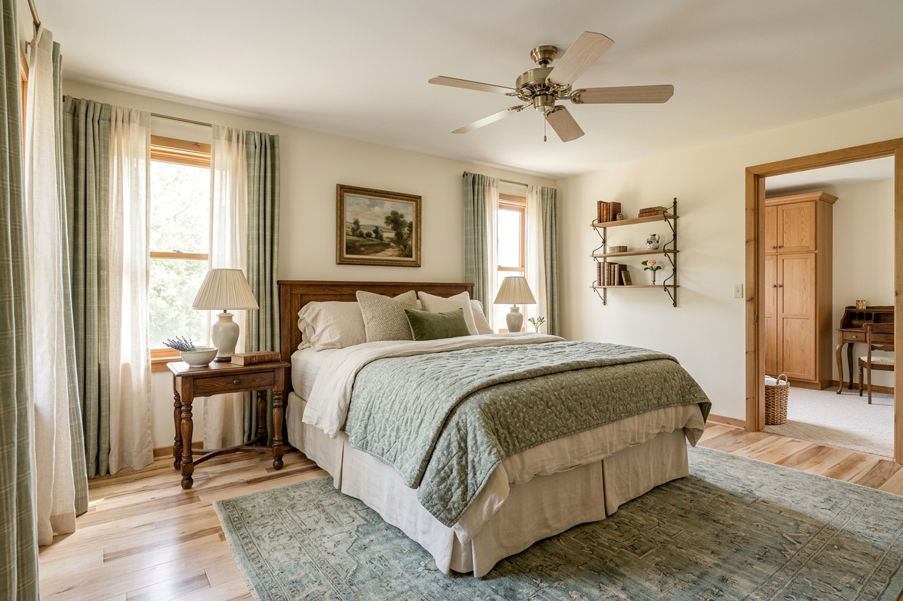 English Country Primary Bedroom Suite