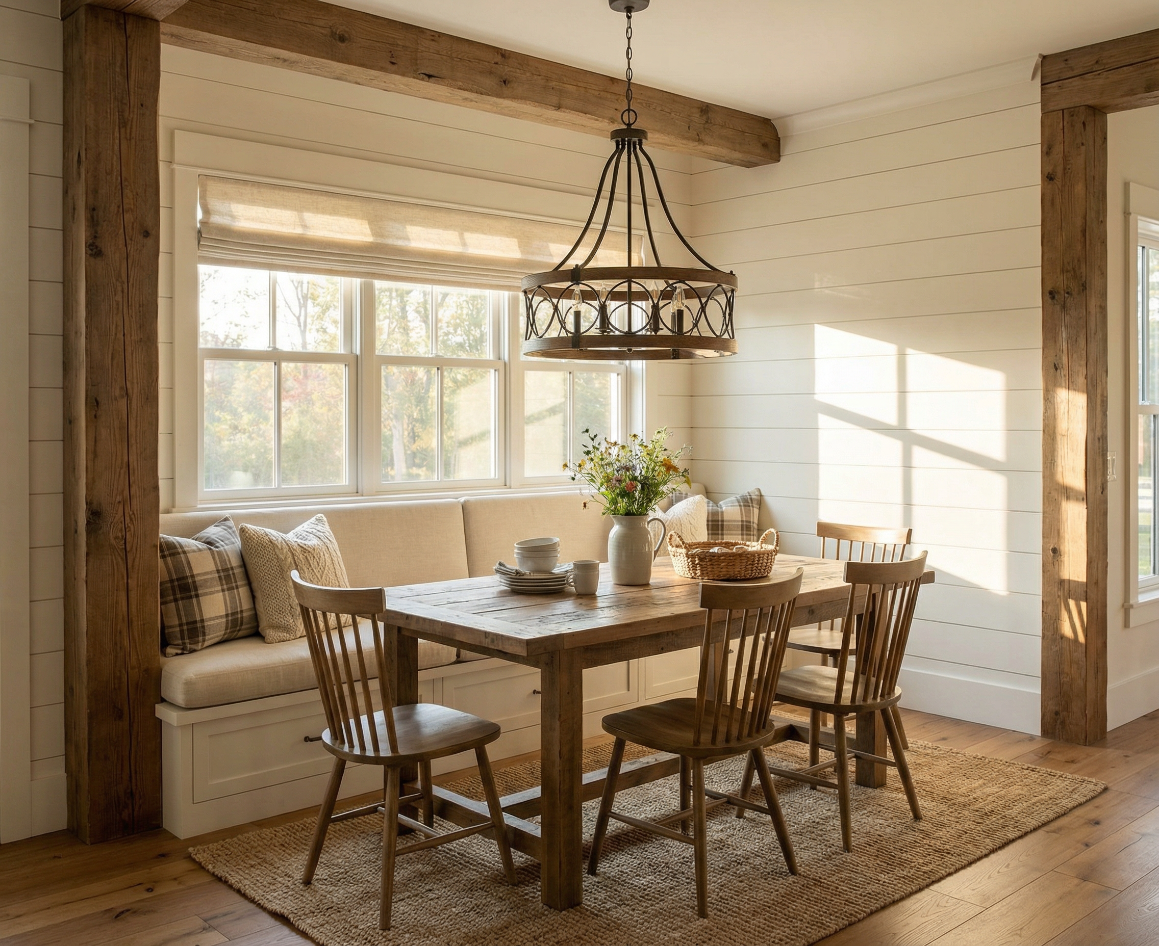 Farmhouse Breakfast Nook