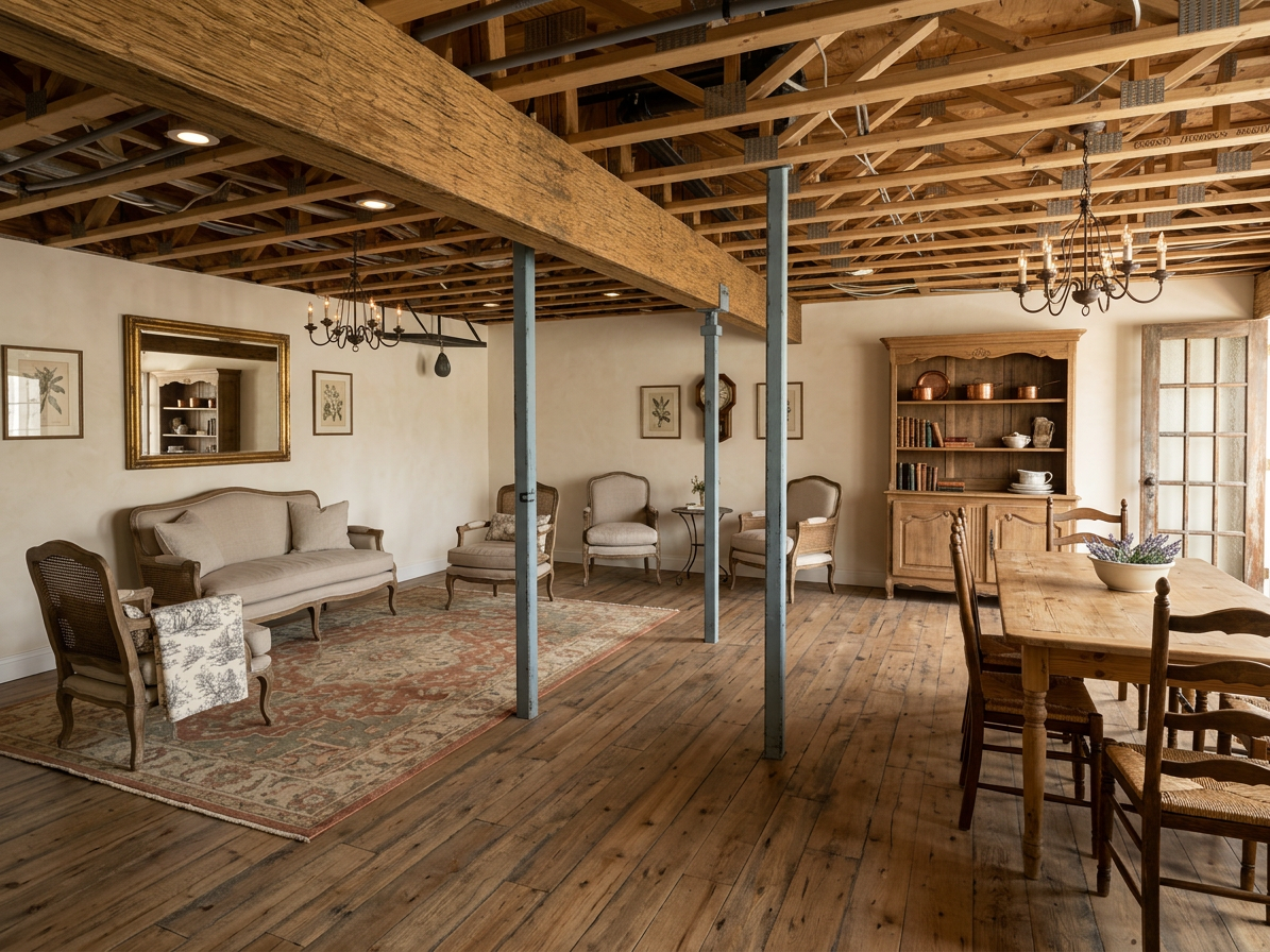 French Country Gaming Room