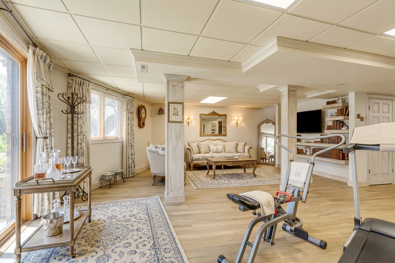 French Provincial Basement
