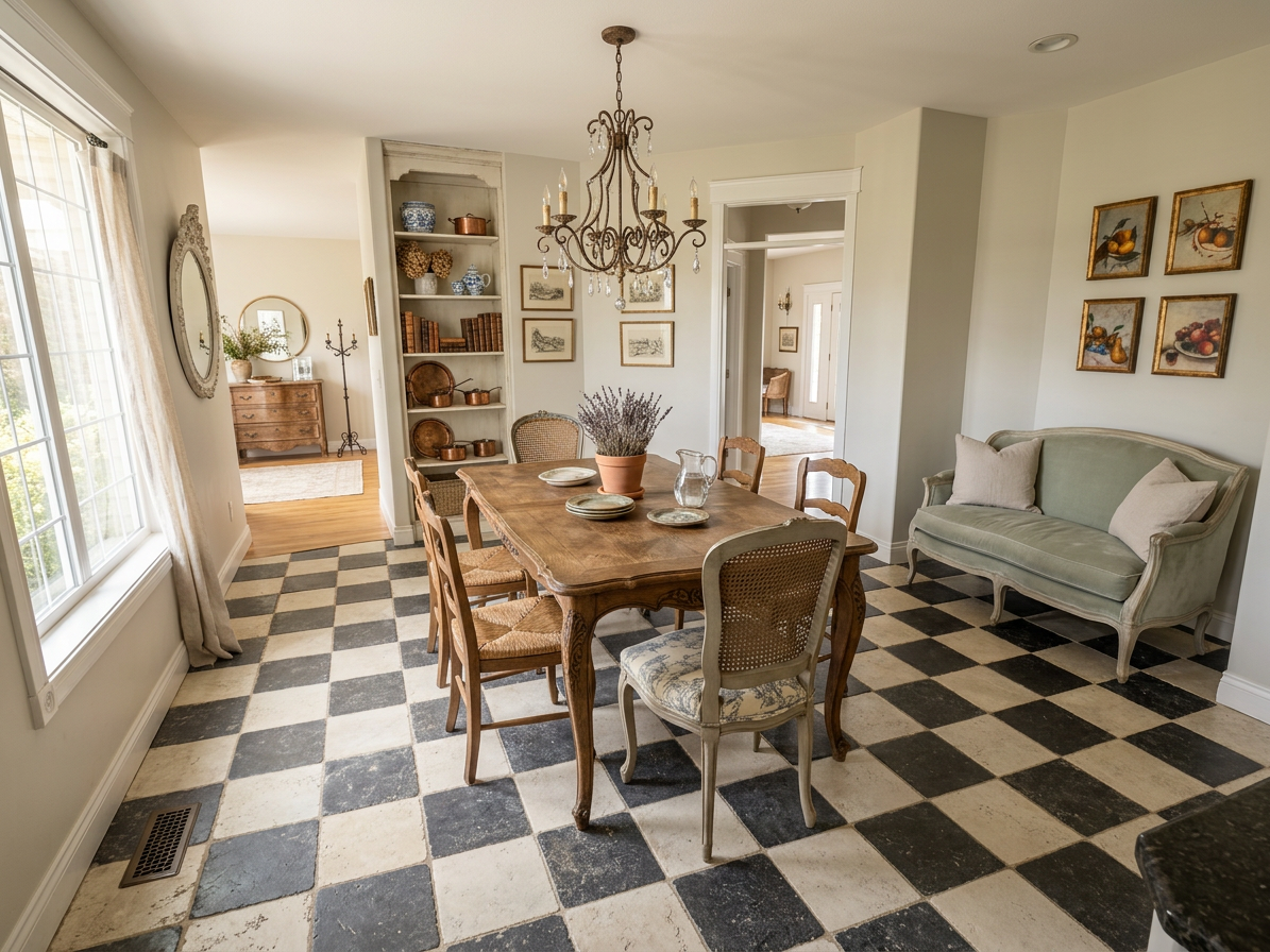 French Provincial Interior Design