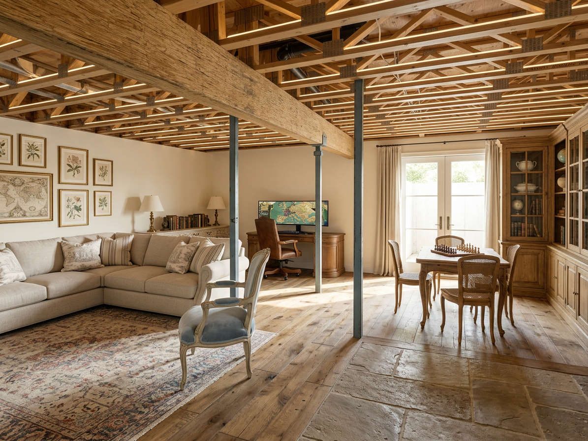 French Provincial Gaming Room