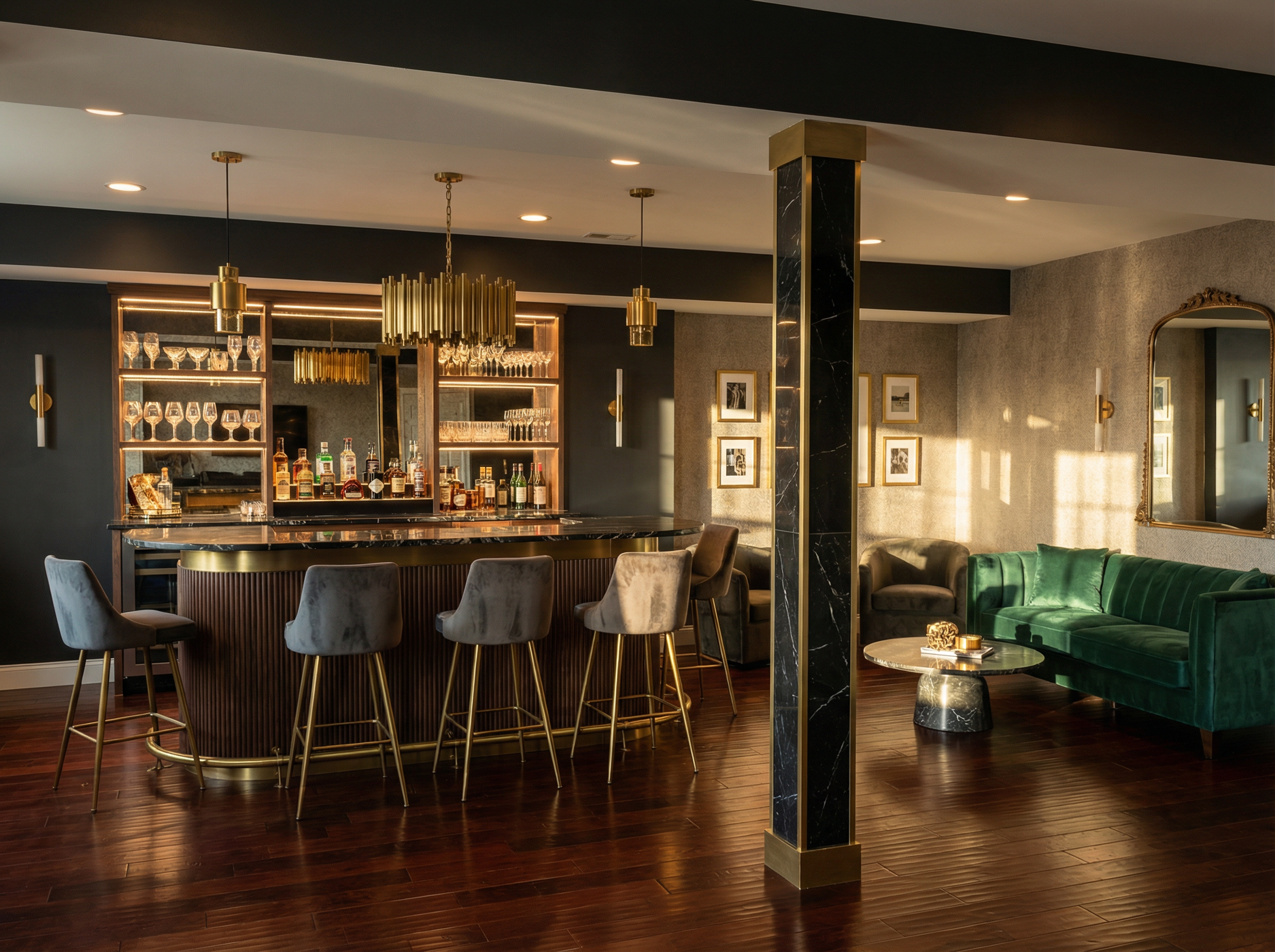 Glam Bar Area