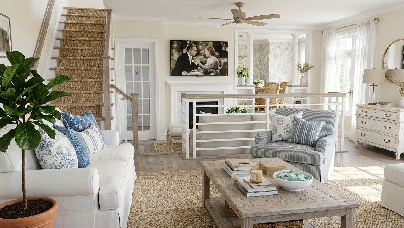 Int Hamptons Style Interior Design