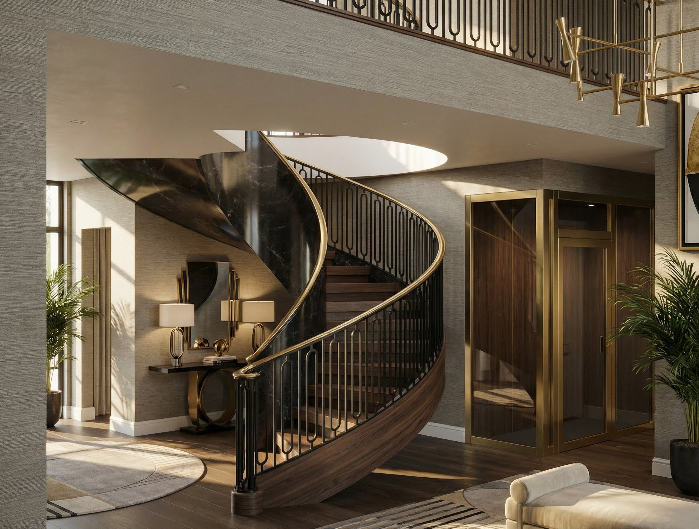 Hollywood Modern Staircase