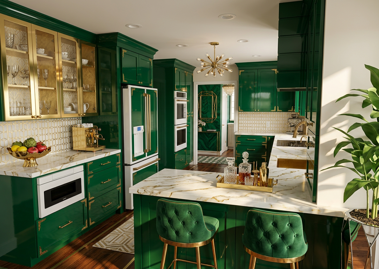 Hollywood Regency Interior Design
