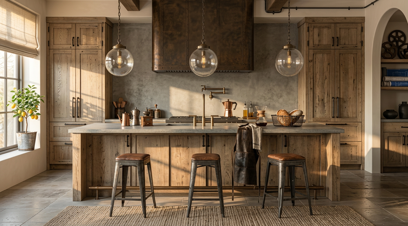 Industrial Chic Kitchen
