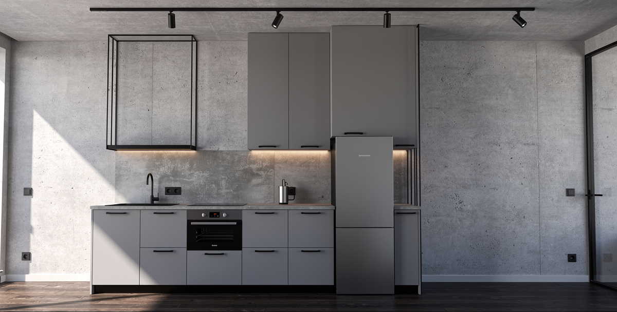Industrial Minimalist Interior Design