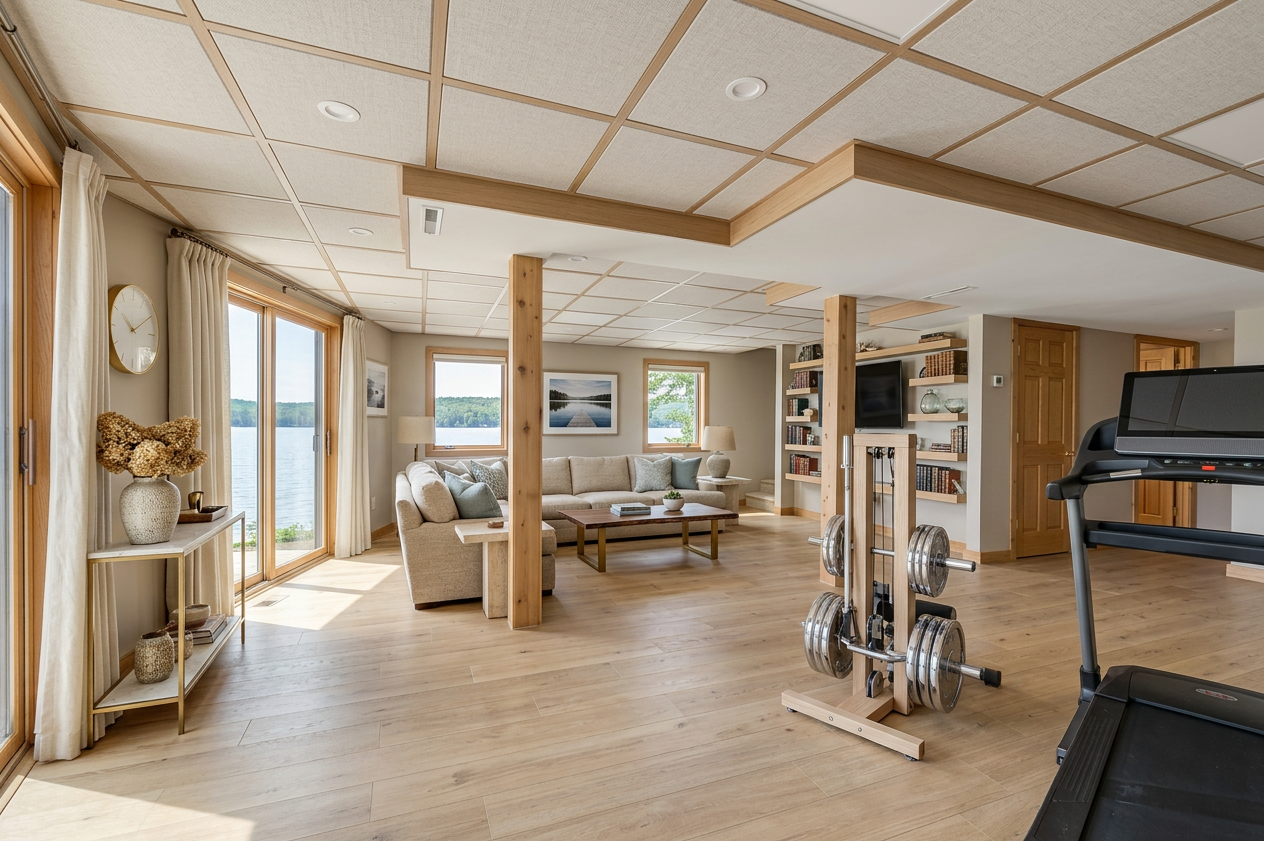 Lake House Basement