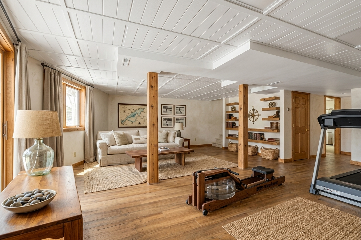 Lake House Basement