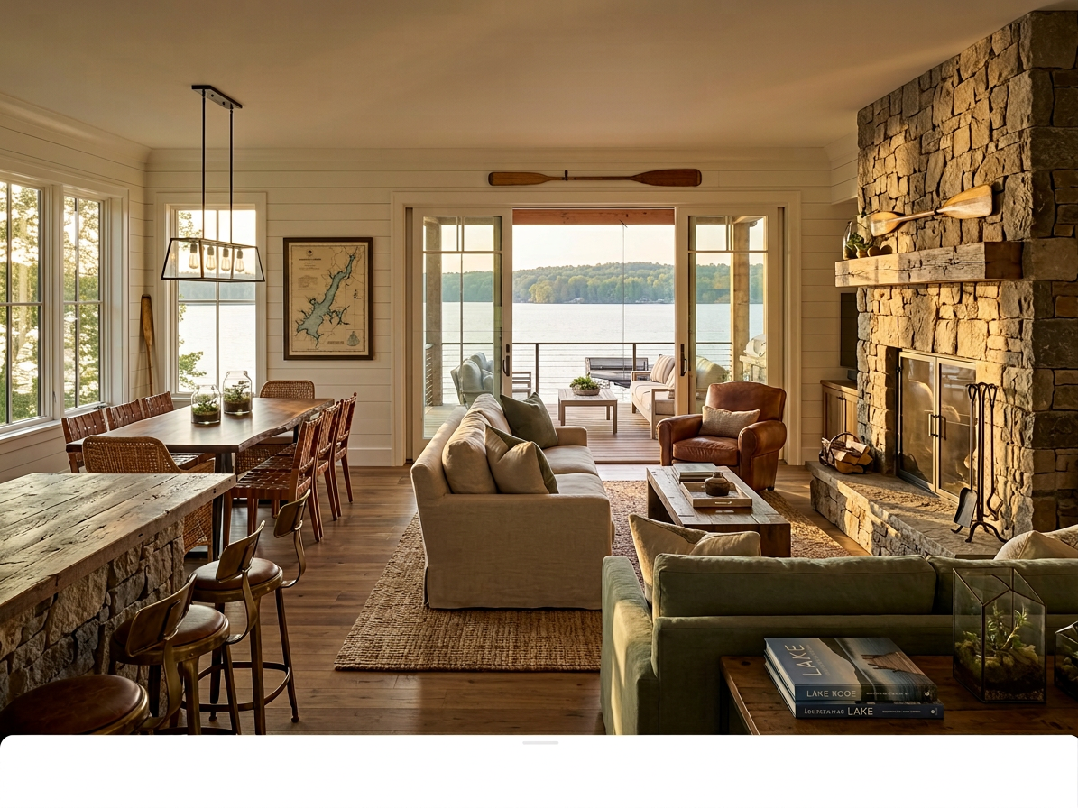 Lake House Interior Design