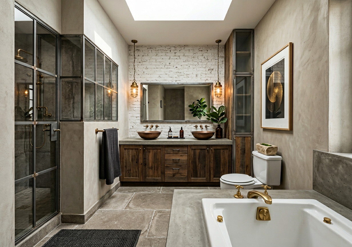 Int Loft Style Interior Design
