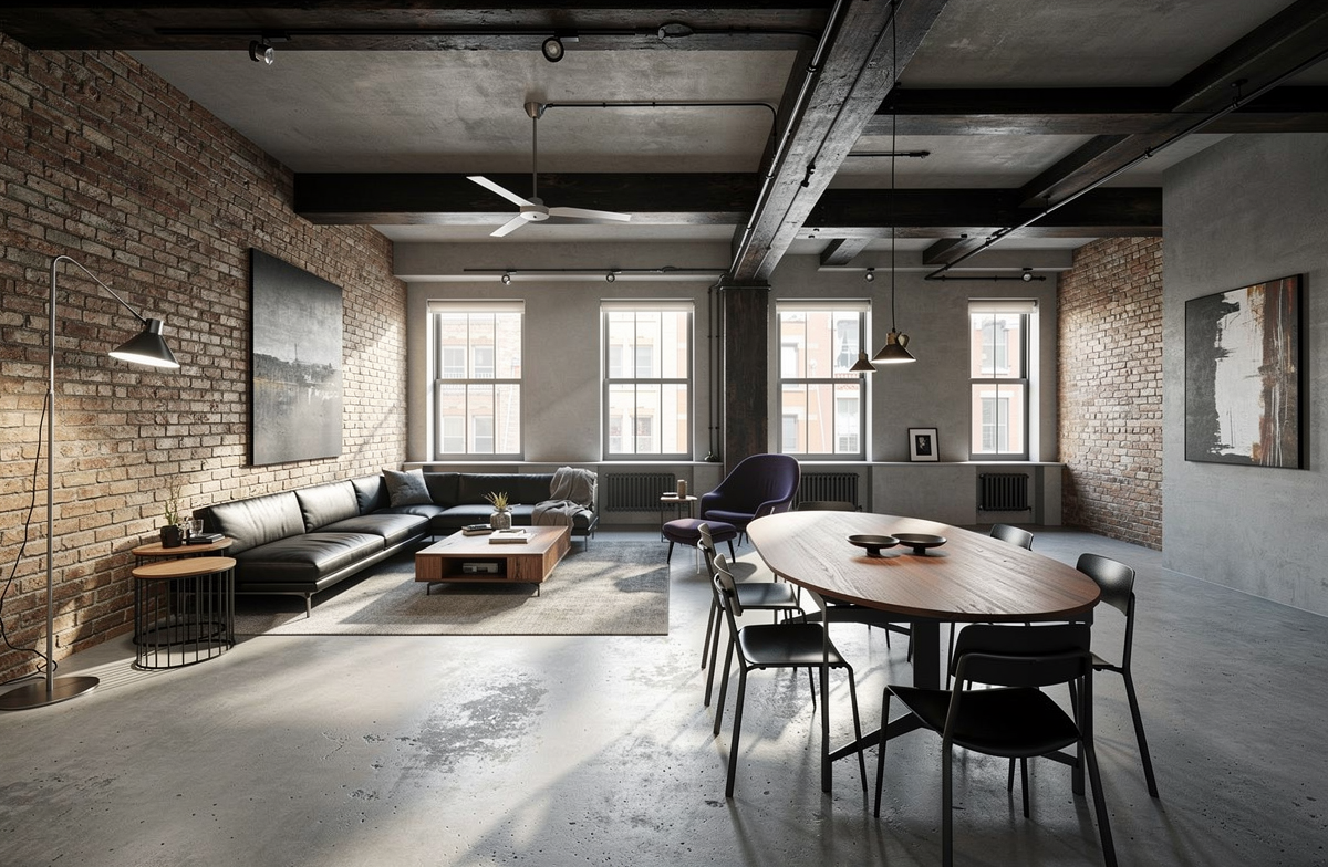 Loft Style Interior Design