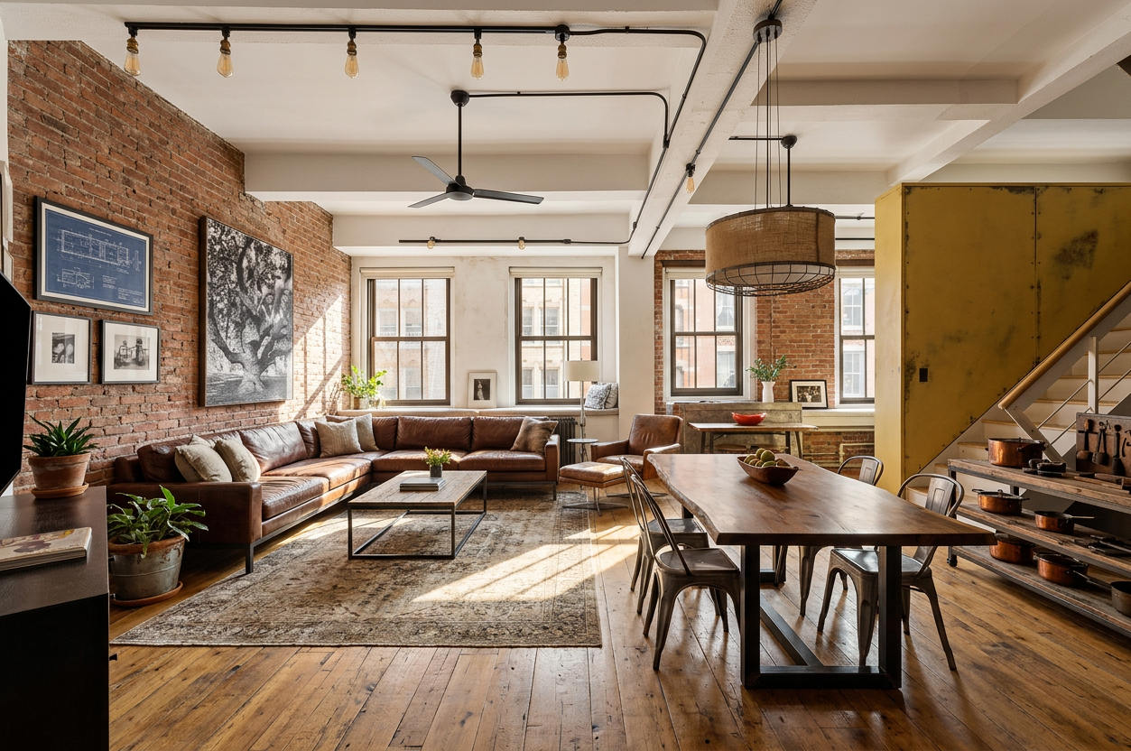 Loft Style Interior Design