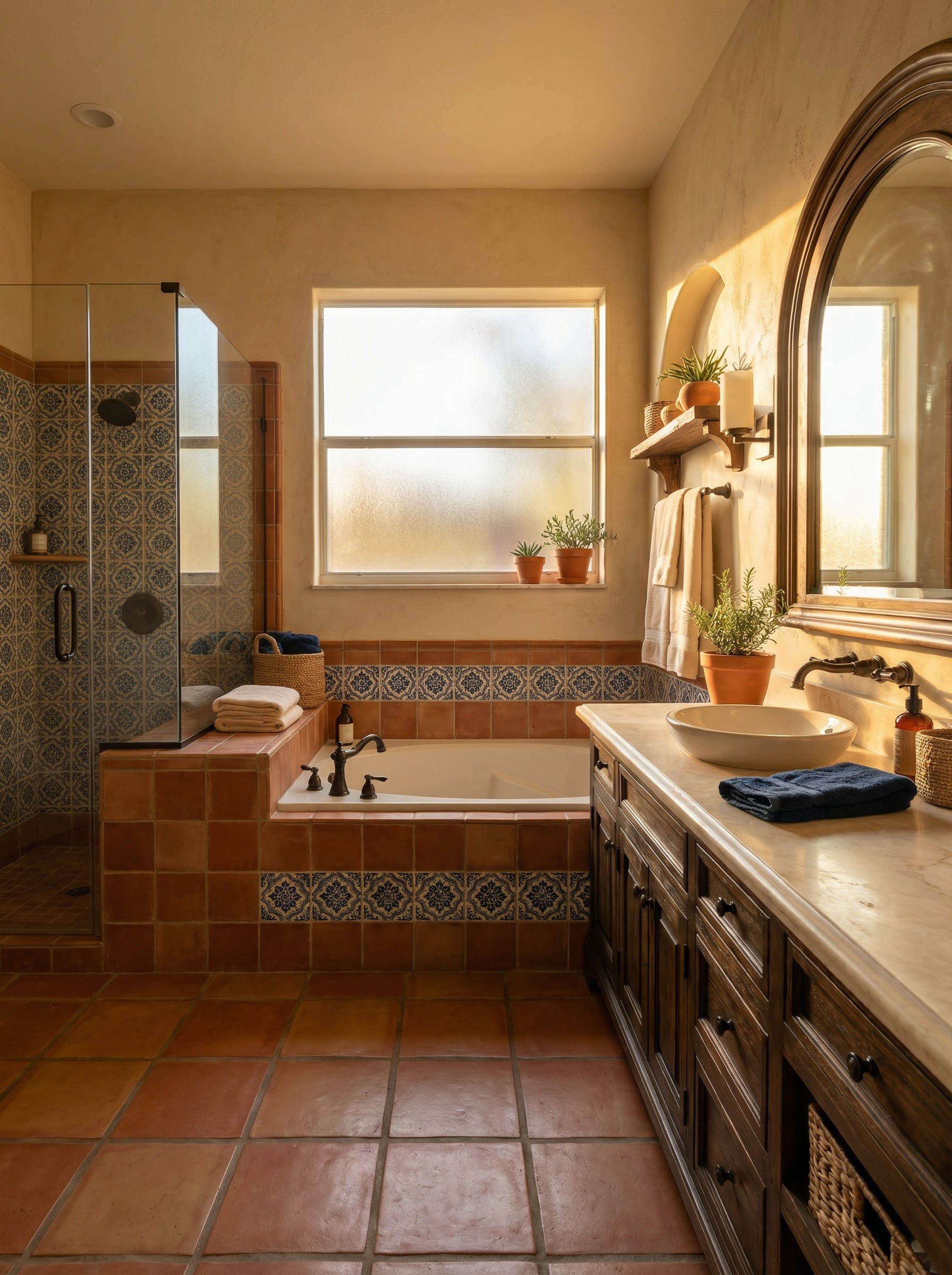 Mediterranean Bathroom