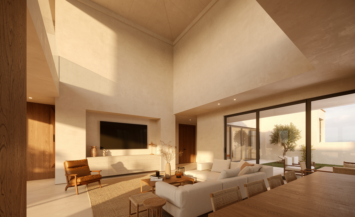 Mediterranean Family Room