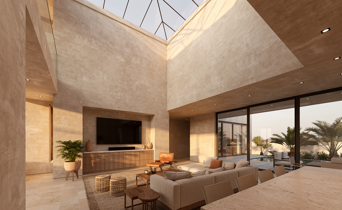 Mediterranean Family Room