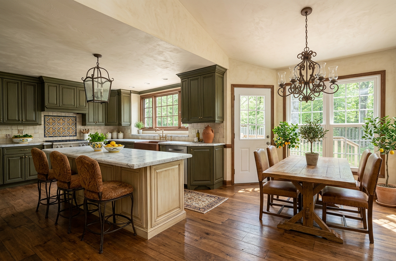 Mediterranean Revival Interior Design