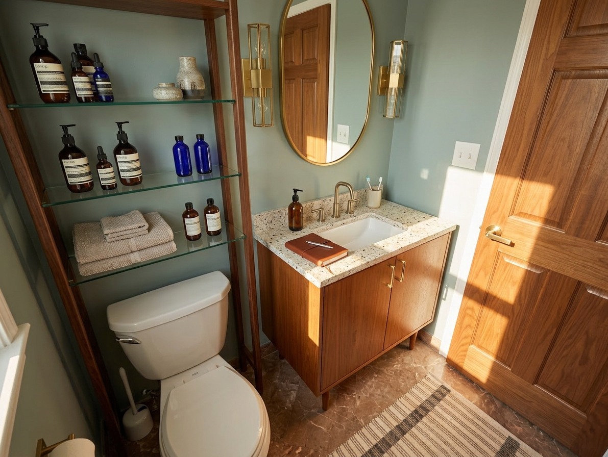 Mid Century Modern Bathroom